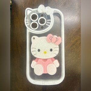 NEW Hello Kitty Cat Pink Phone Case for IPhone 14